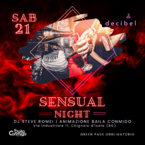 SENSUAL NIGHT – Decibel Club