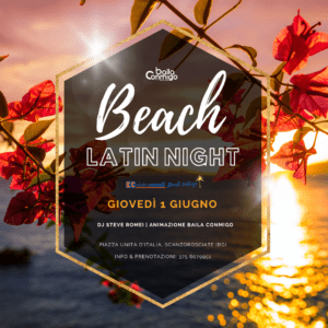 BEACH LATIN NIGHT – Beach Village Scanzorosciate